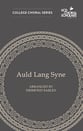 Auld Lang Syne SATB choral sheet music cover